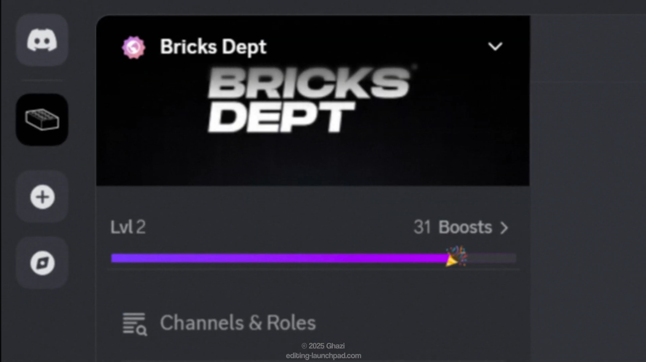 BRICKS DEPT.